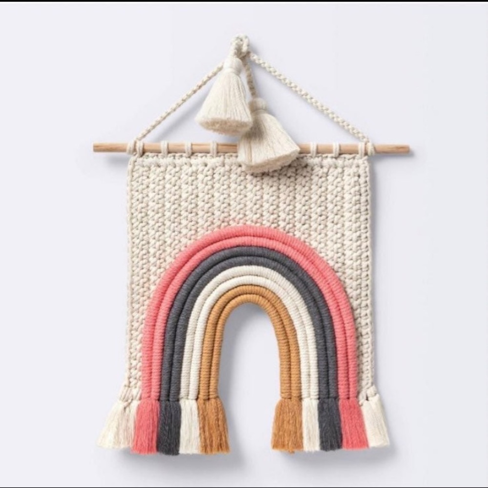 NWT Cloud Island Soft Rainbow Wall Decor